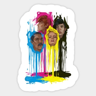 cmyk Sticker